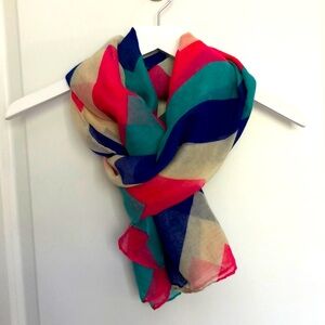 Summer Chevron Scarf
